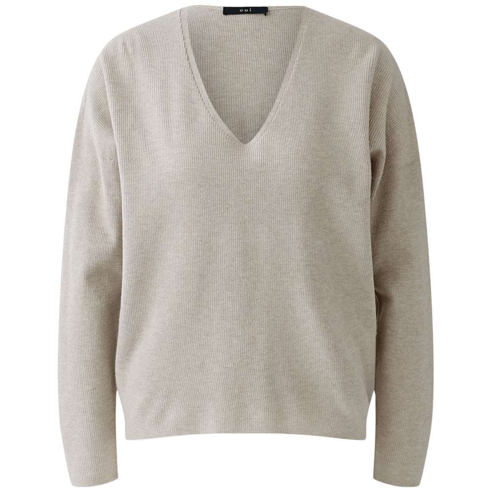 Oui V Neck Jumper